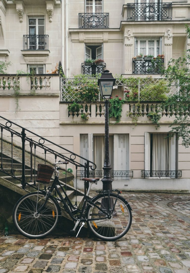 A pretty Paris street, by John Tower