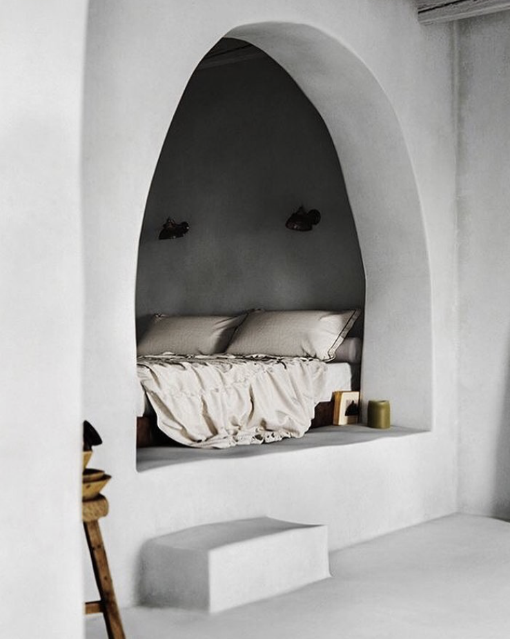 The ultimate bedroom escapism via @houseofgreylondon